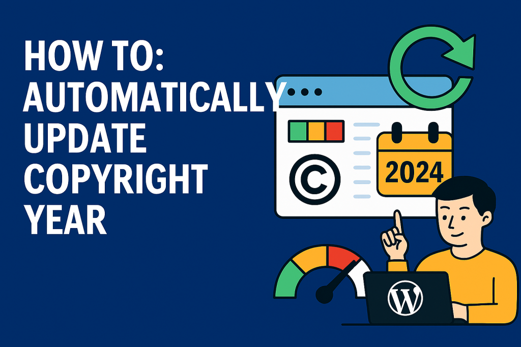Automatically Update Copyright Year
