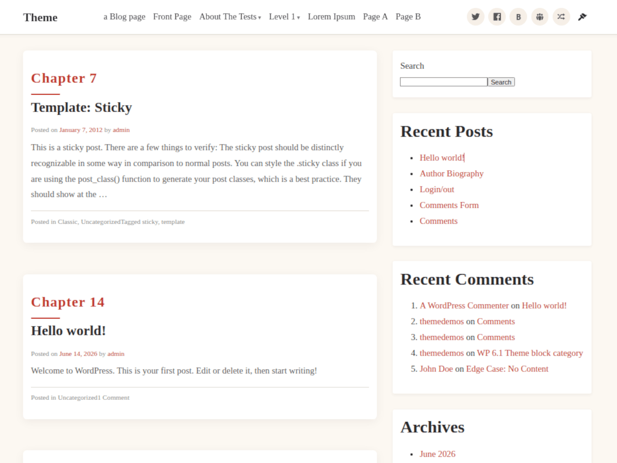 StoryWeave theme screenshot